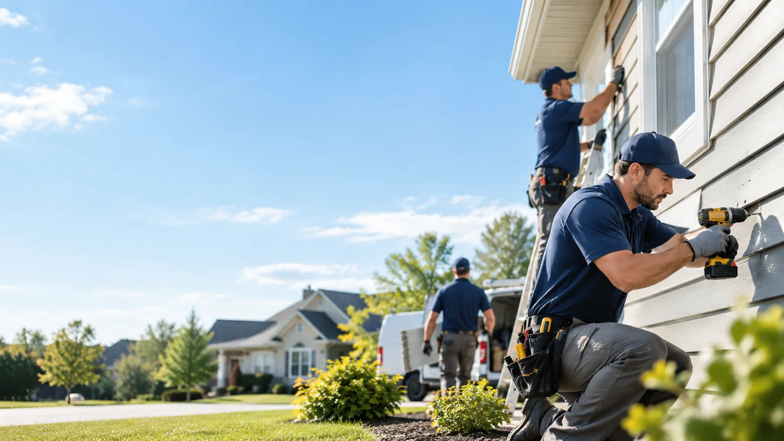 Cracked Siding Repair in Falls City, NE